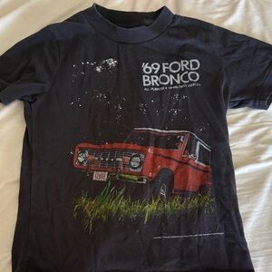 Abercrombie Kids '69 Ford Bronco Tee - Black and Red